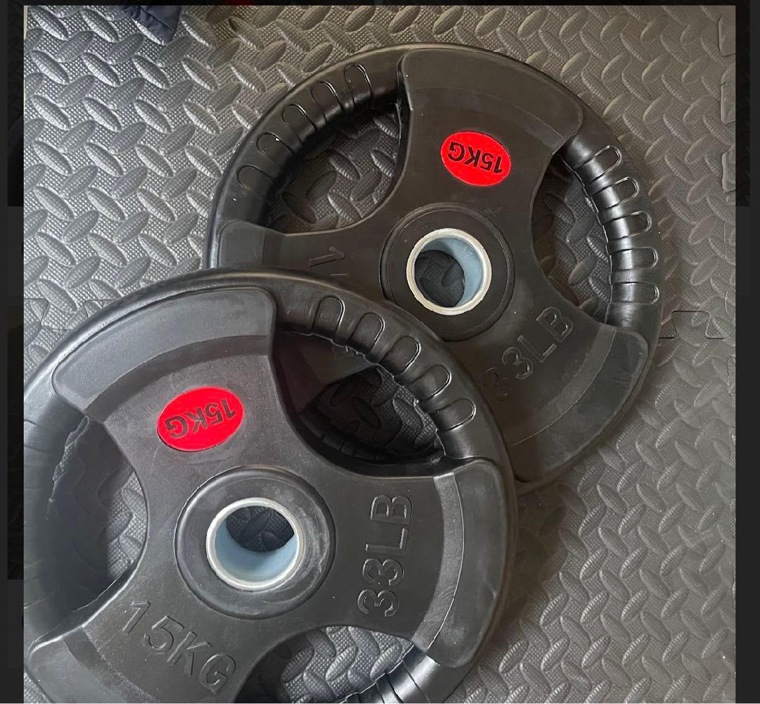 15kg ダンベルプレート 2枚セット