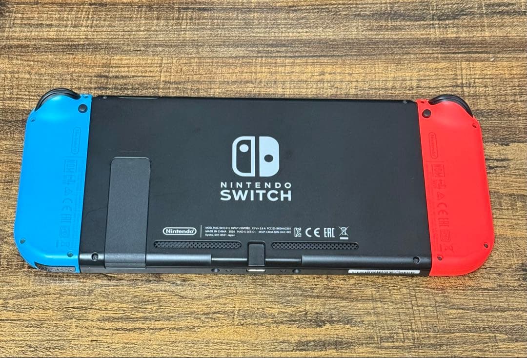 【美品】 Nintendo Switch 本体 ネオンレッド/ネオンブルー