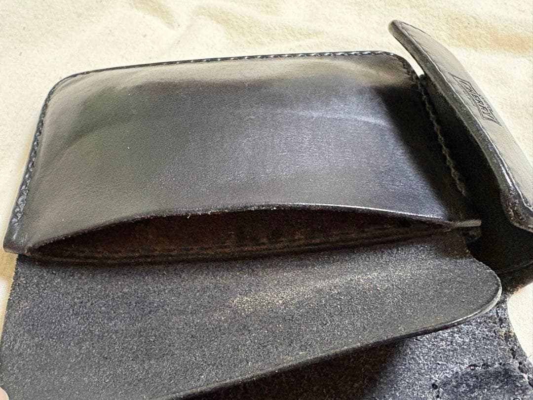 SSWとateliercherryの本革SV925K18製ウォレット