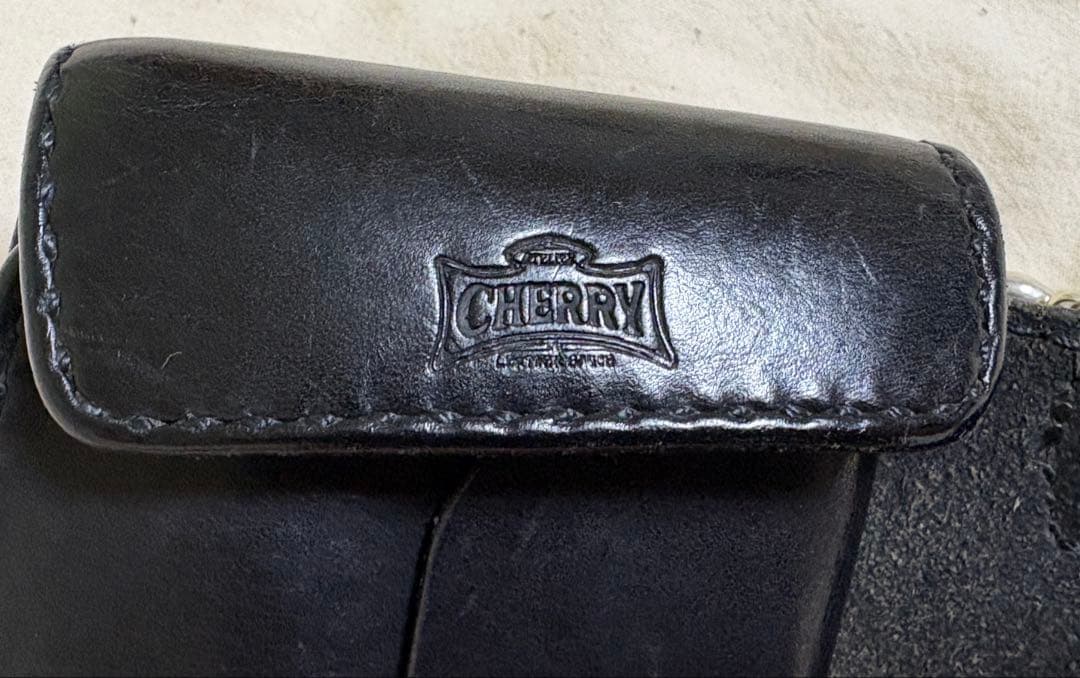 SSWとateliercherryの本革SV925K18製ウォレット