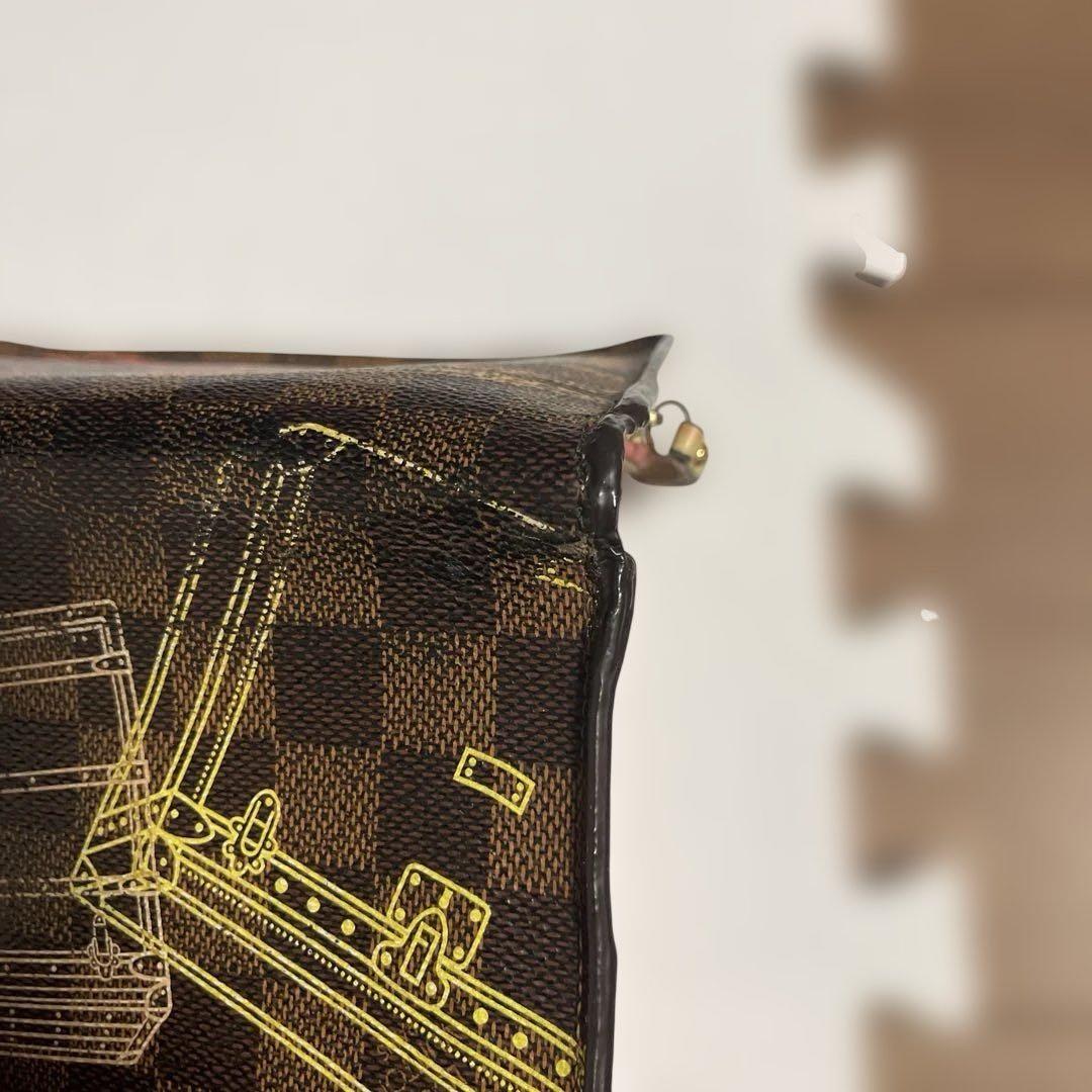 ジ*ー様 Louis Vuitton 長財布 トランクデザイン 2014年クリス