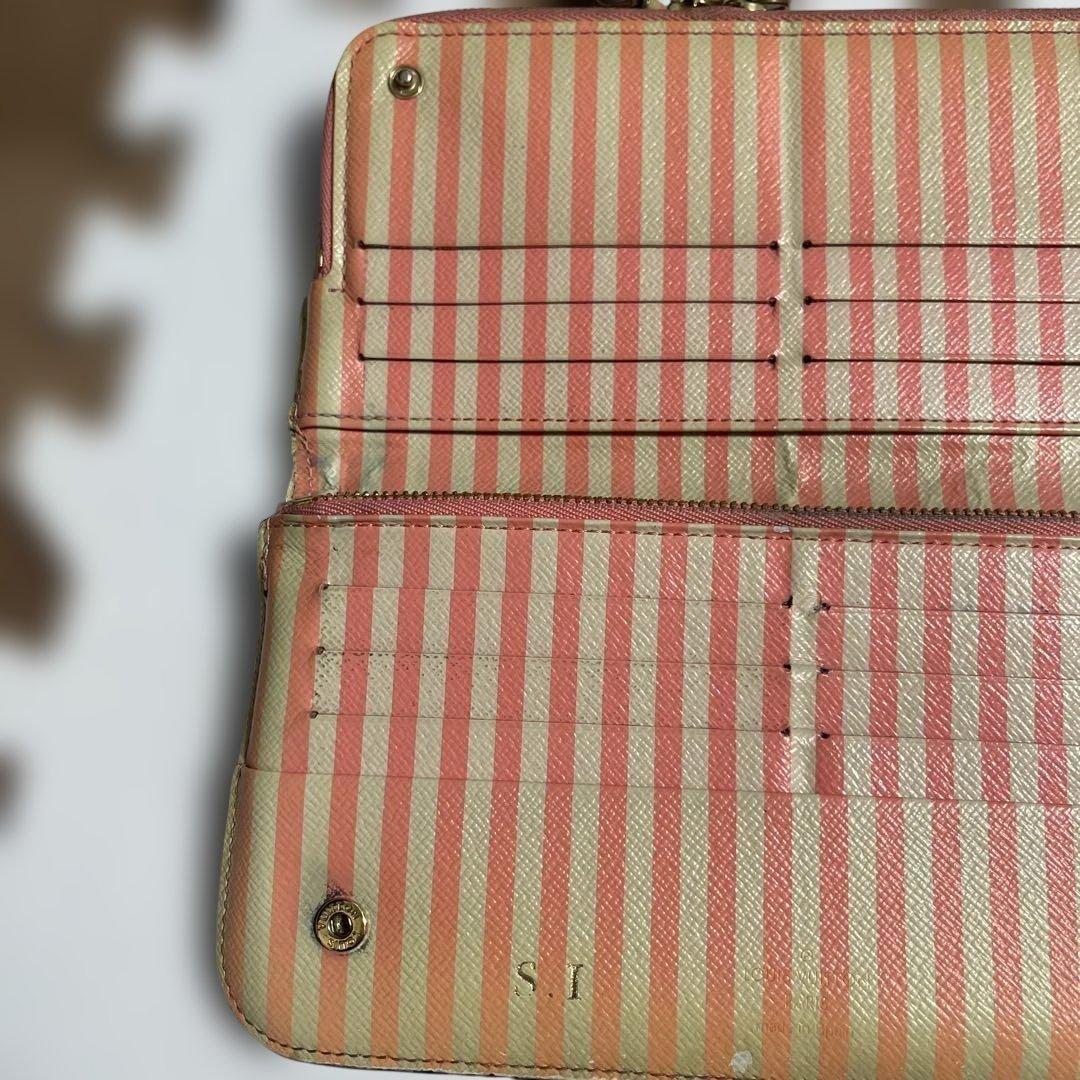 ジ*ー様 Louis Vuitton 長財布 トランクデザイン 2014年クリス