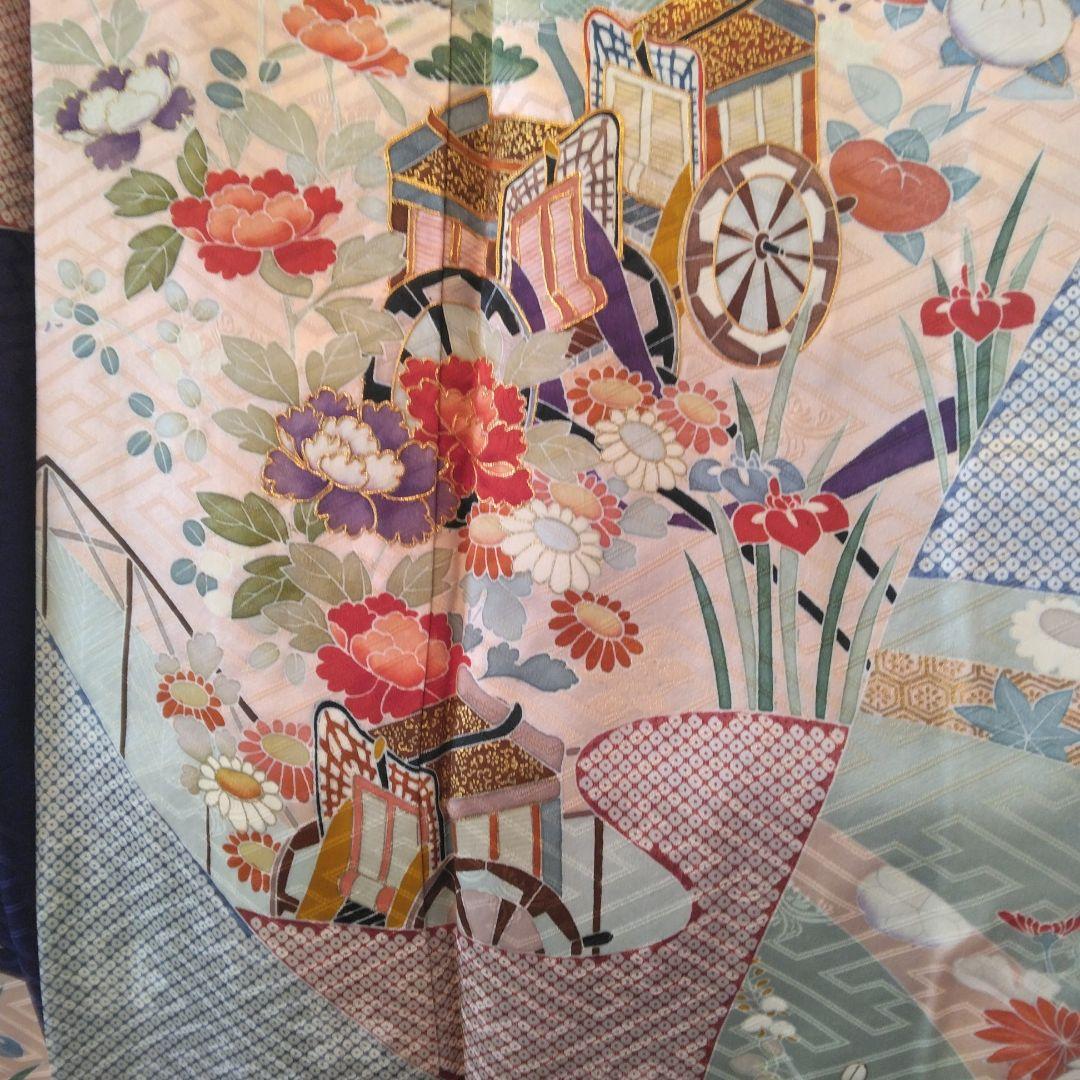 卒業式正絹振袖袴セット大学生教員