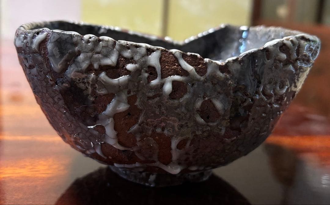 唐津焼　中川自然坊　絵柄　向付