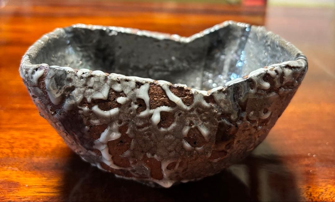 唐津焼　中川自然坊　絵柄　向付