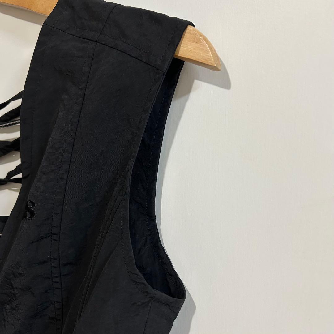 アナスイNYC スポーツワッシャーレースアップベスト マルチポケットワイドパンツ