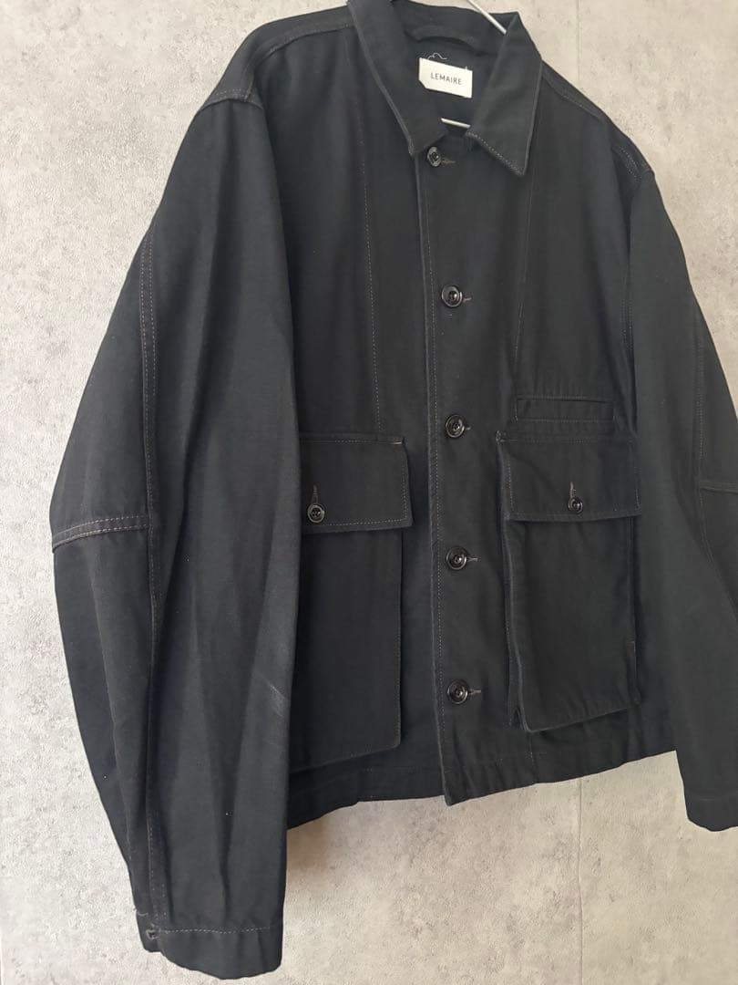 ルメール　Lemaire　ボクシージャケット　デニムカバーオール　ブルゾン