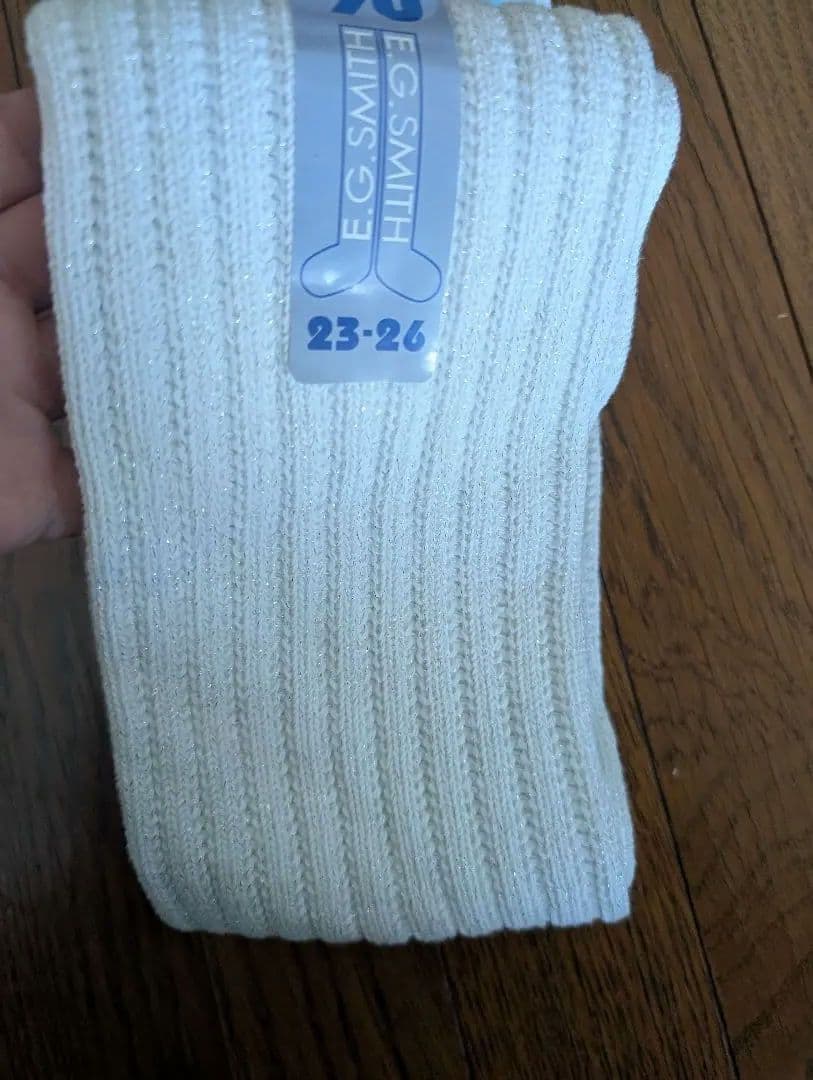 新品 EGスミス ルーズソックス 激レア 平成ギャル 90cm ラメ入り