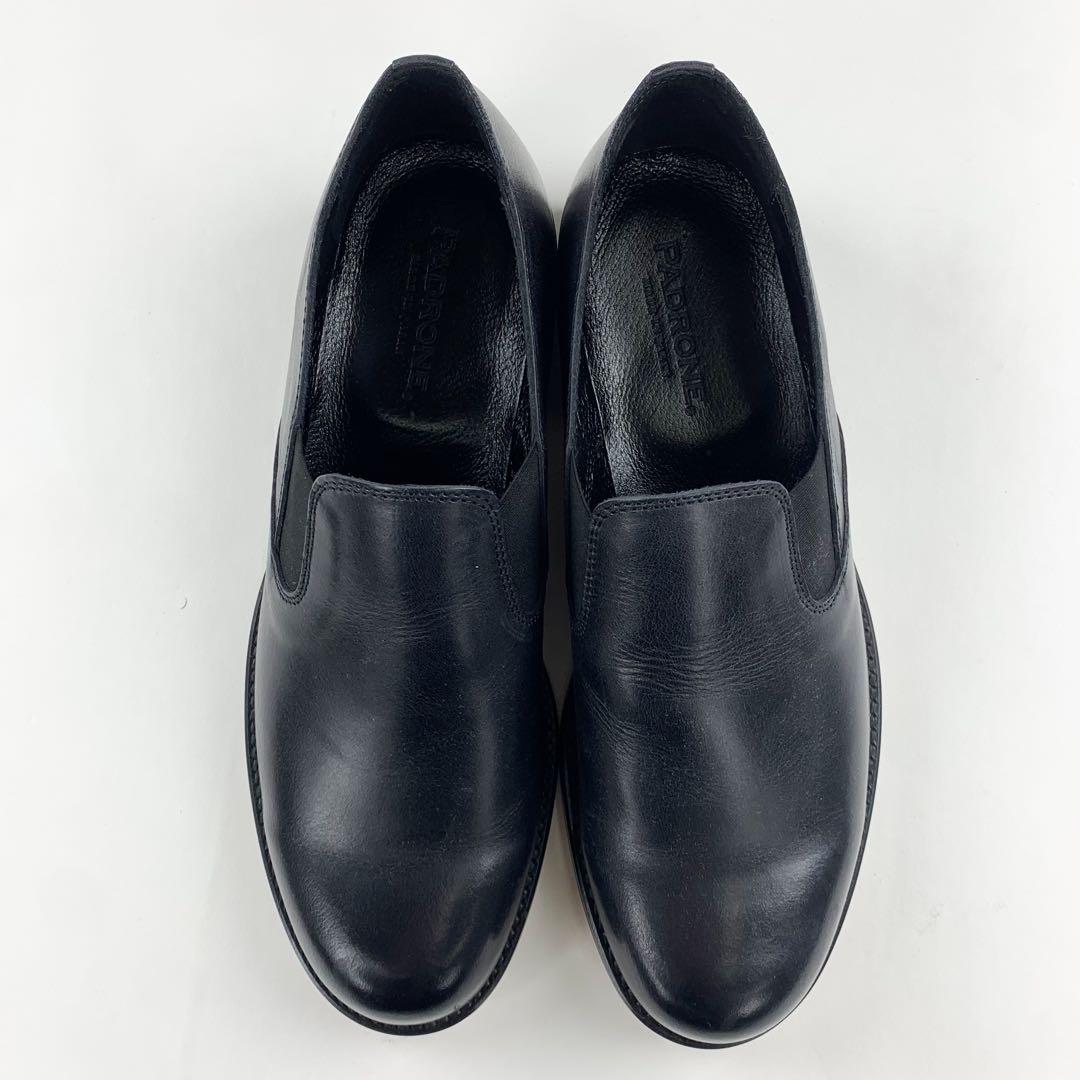 【未使用品】 PADRONE パドローネ サイドゴアシューズ スリッポン 43