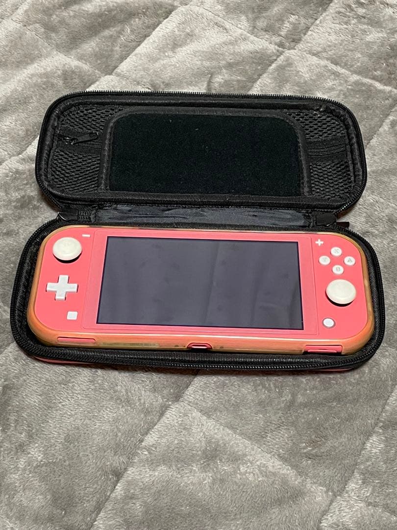 Nintendo Switch Lite ピンク 本体 + ケース + ソフト