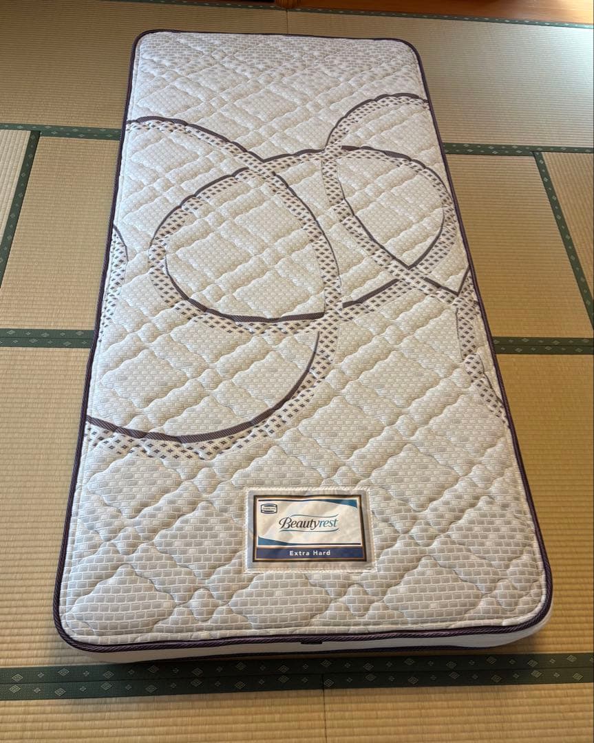 シモンズ　Beautyrest Extra Hard シングルマットレス