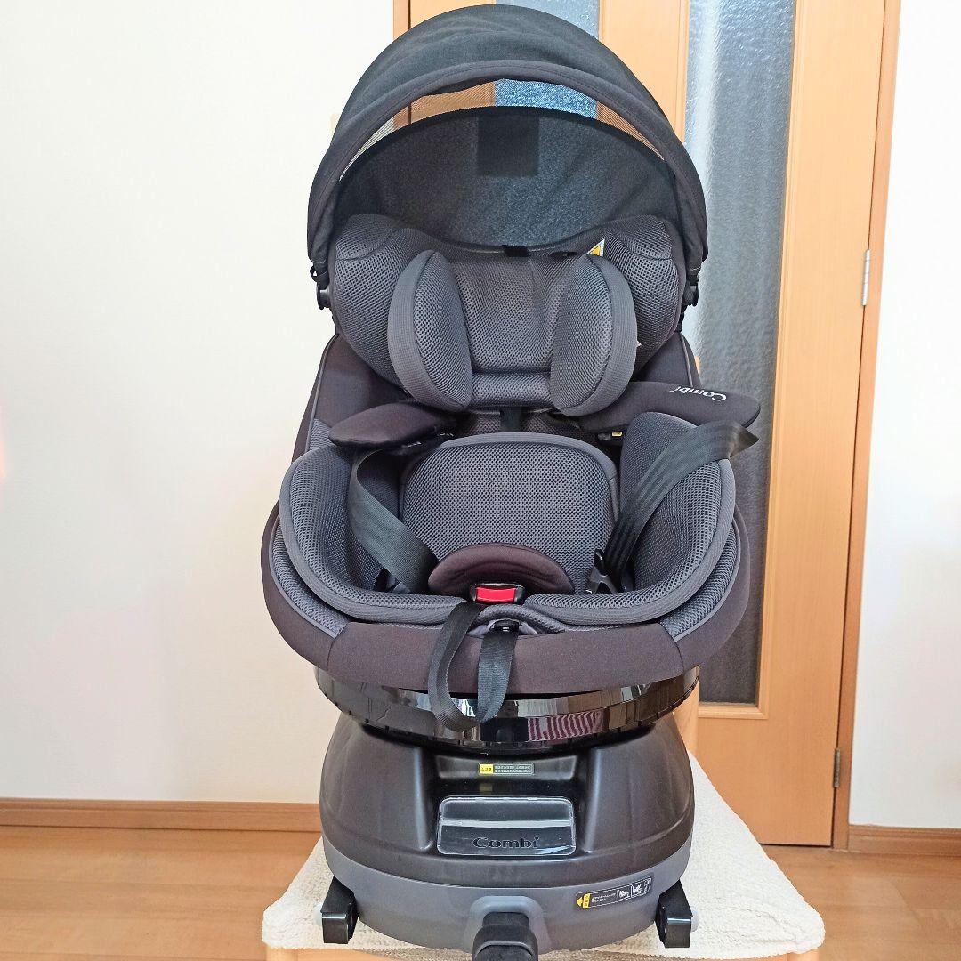 美品 Combi クルムーヴ コンパクト R129 エッグショック 360°回転