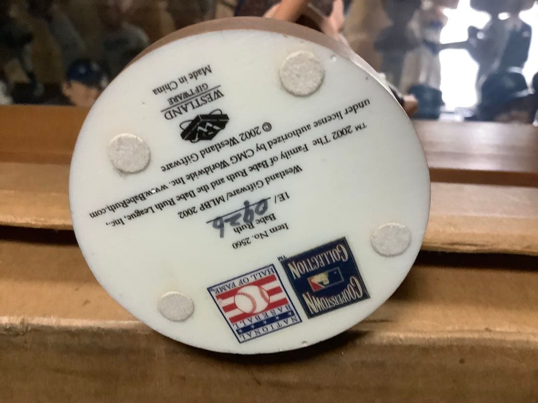 ベーブ・ルース West Land社製 ボブルヘッド