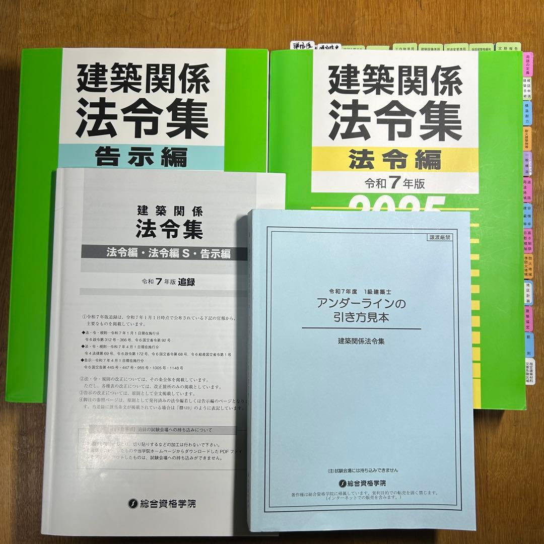 総合資格　令和7年度受験　一級建築士