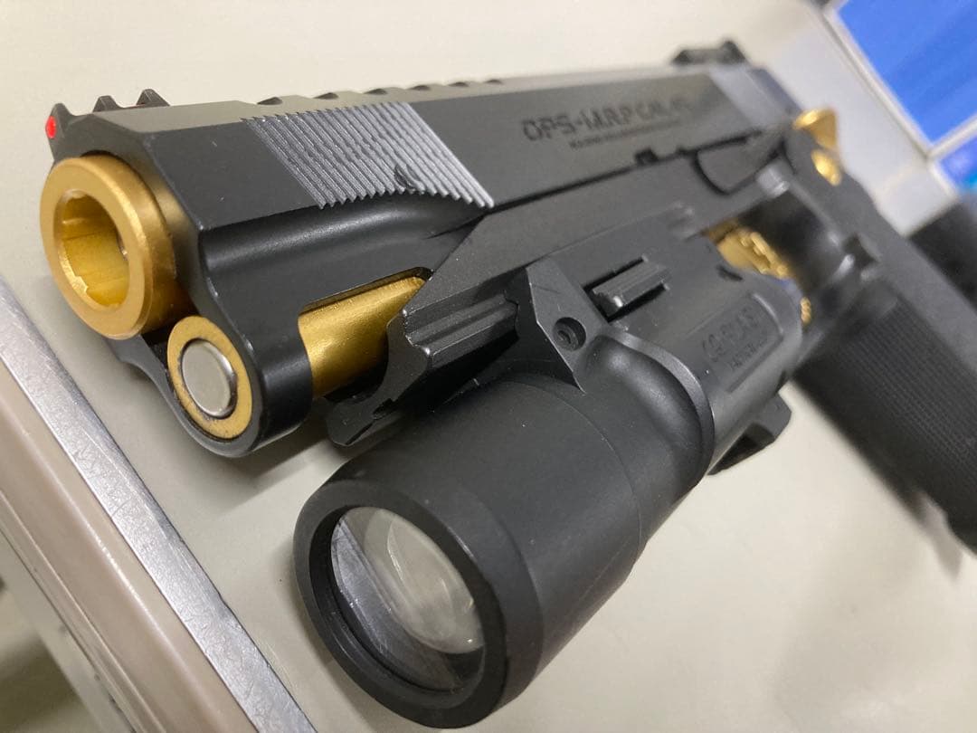 Kaz ハイキャパ5.1 ゴールドマッチ ガスブローバック ➕オマケ