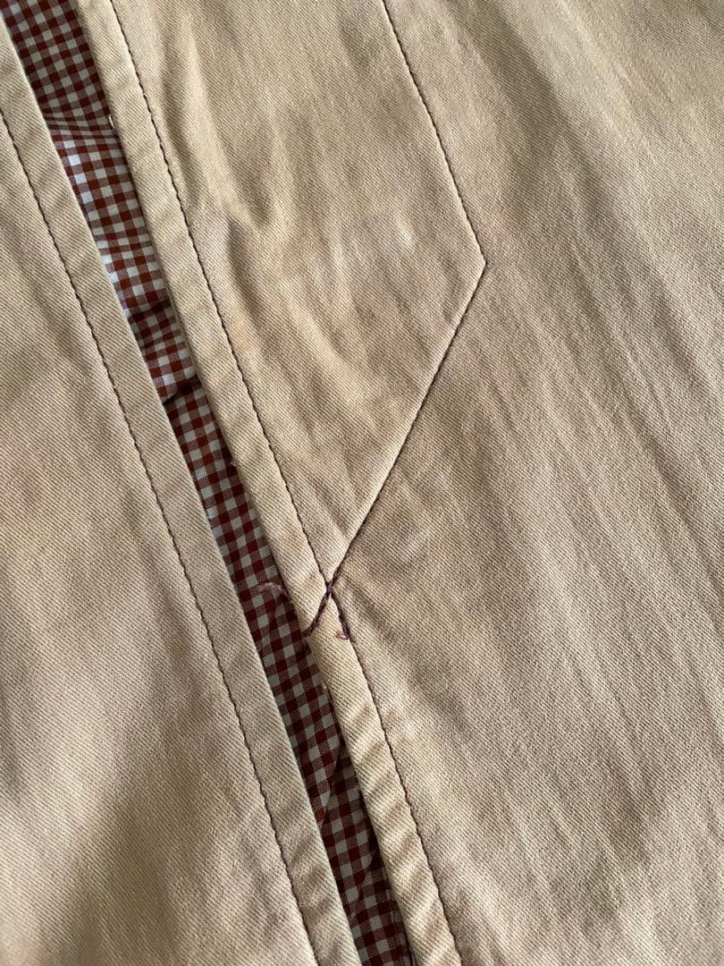 豆*様 カールヘルム　トランプ切り替えステンカラーコート