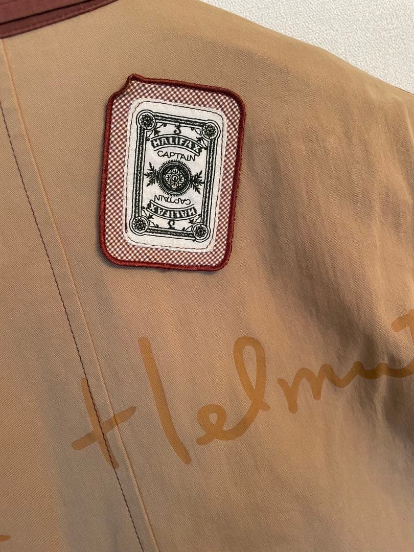 豆*様 カールヘルム　トランプ切り替えステンカラーコート