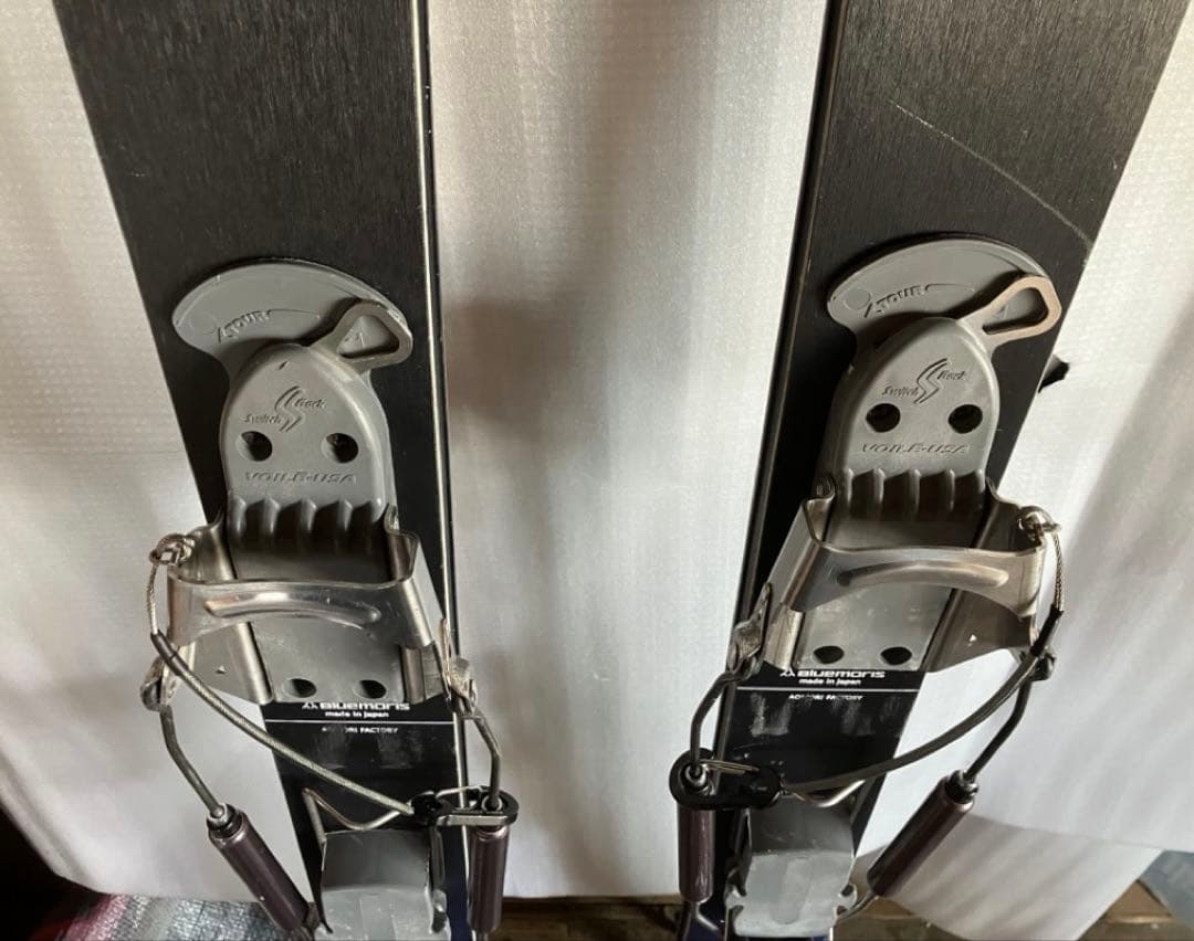 テレマークスキー板　ブルーモリス Jazzy87　172㎝　ビンディング付