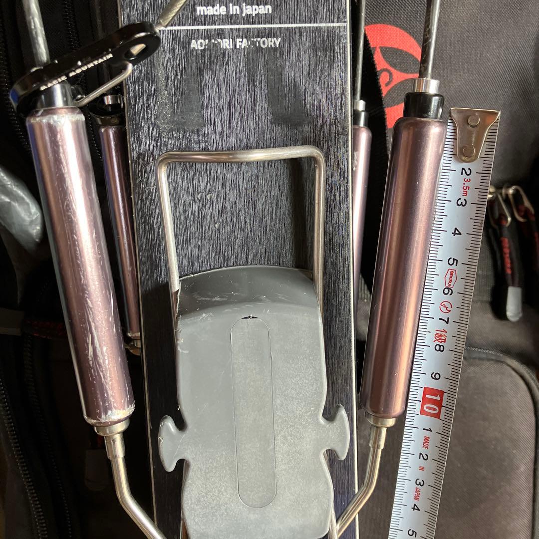 テレマークスキー板　ブルーモリス Jazzy87　172㎝　ビンディング付