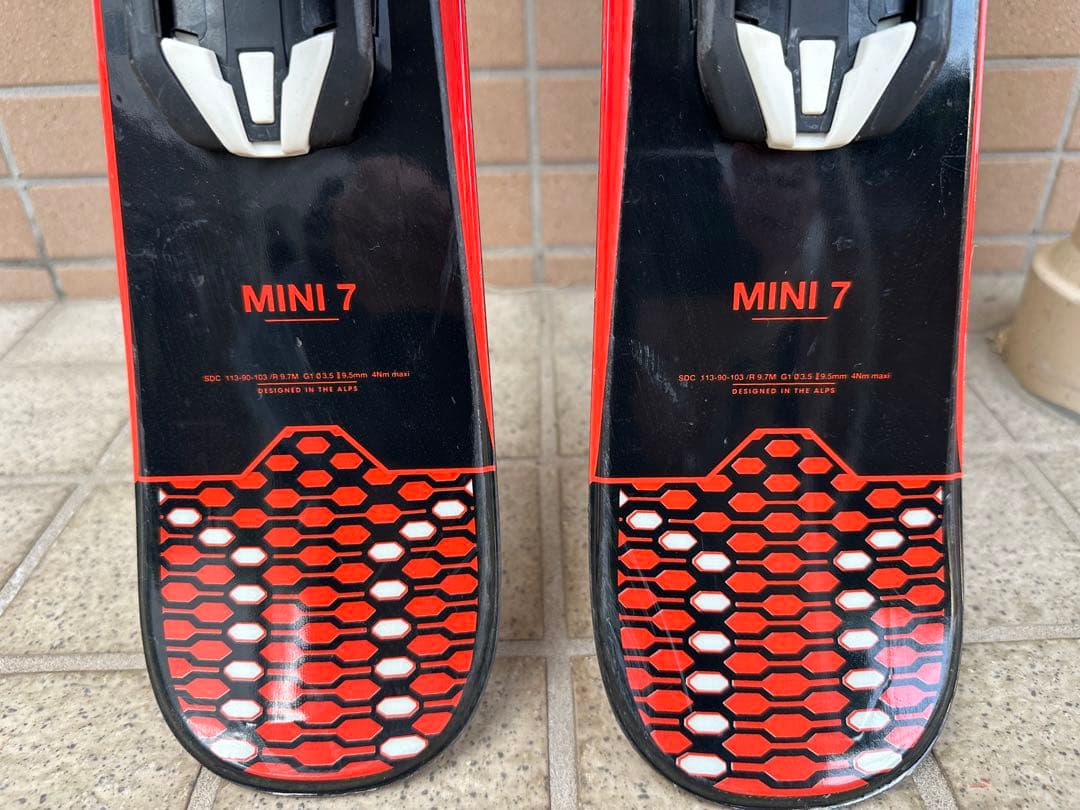 ROSSIGNOL MINI 7 スキー バインディング付き