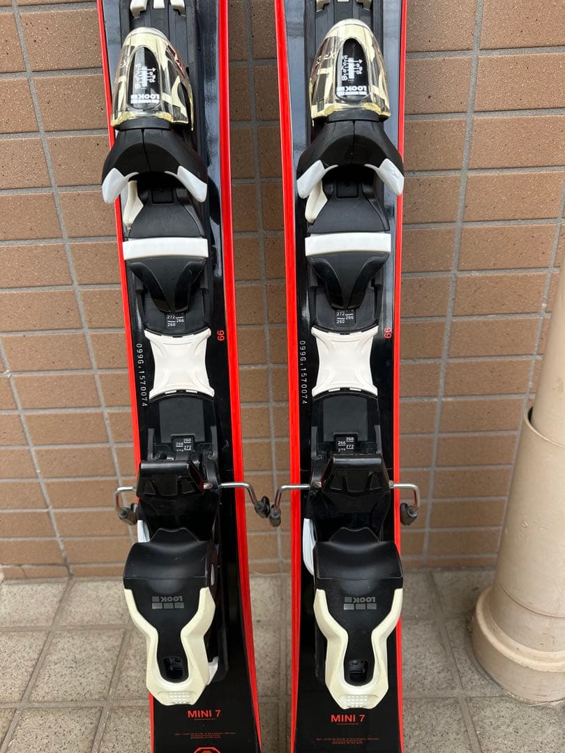 ROSSIGNOL MINI 7 スキー バインディング付き