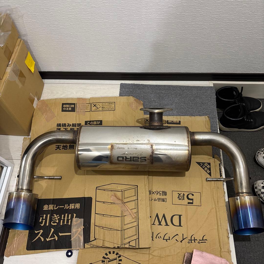 【説明文必読】SARD ステンレスマフラー GR86 BRZ