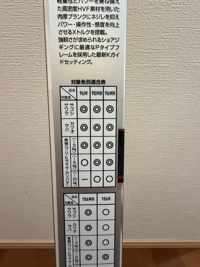 JIGCASTER MX 96MH ショアジギングロッド