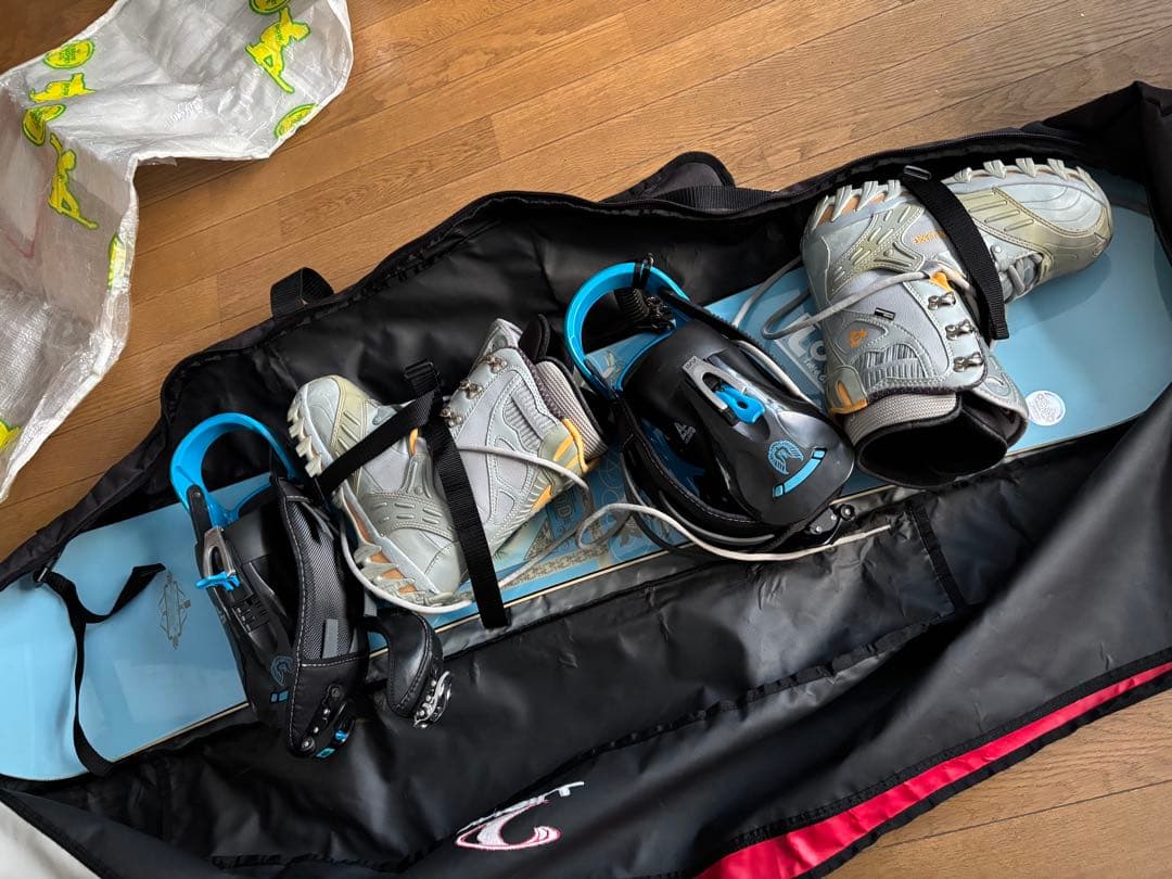 Burton feelgood スノーボードセット