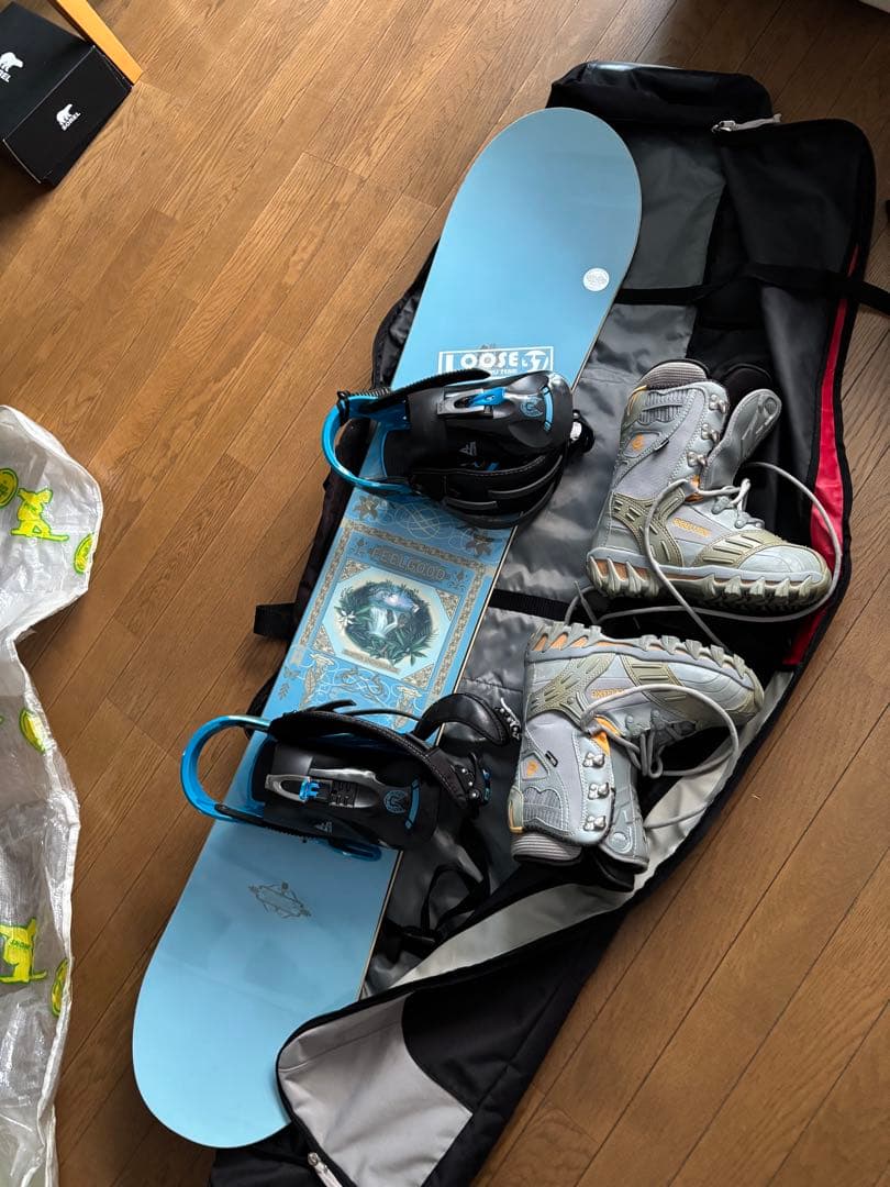 Burton feelgood スノーボードセット