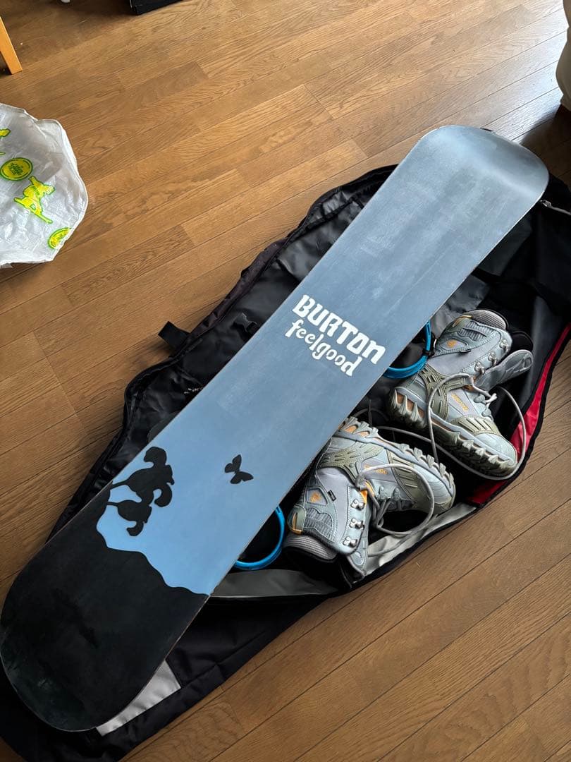 Burton feelgood スノーボードセット
