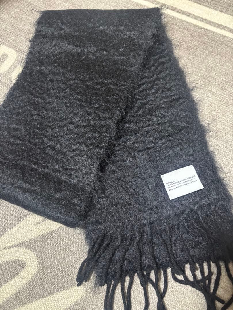 専用　LOEWE アナグラム　 ウールモヘヤマフラー