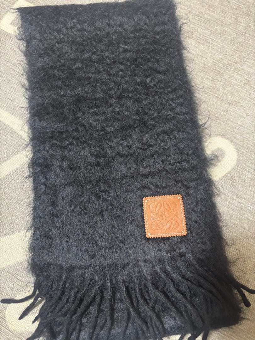 専用　LOEWE アナグラム　 ウールモヘヤマフラー