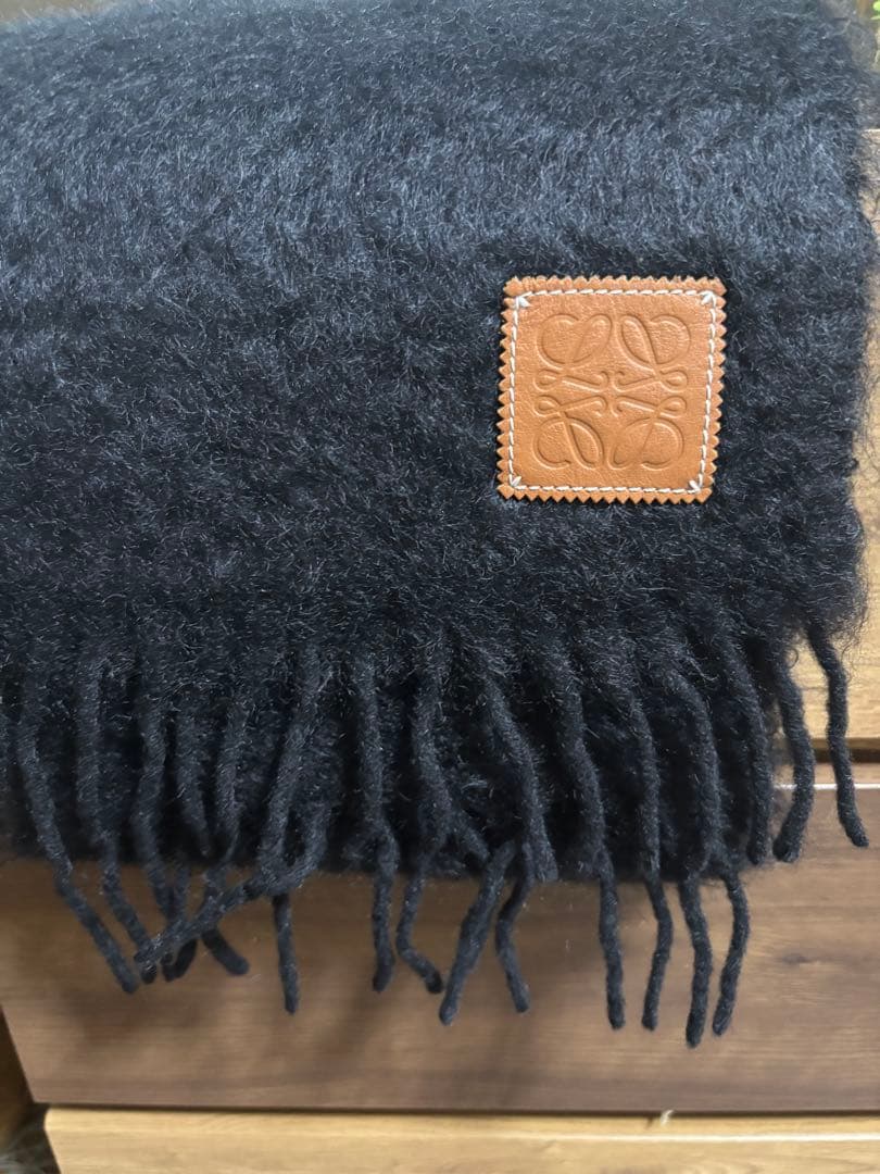 専用　LOEWE アナグラム　 ウールモヘヤマフラー