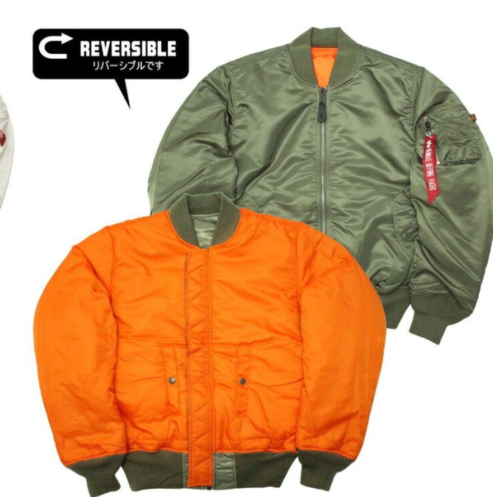 【美品】MA-1 alphaフライトジャケット ヴィンテージグリーン XLサイズ