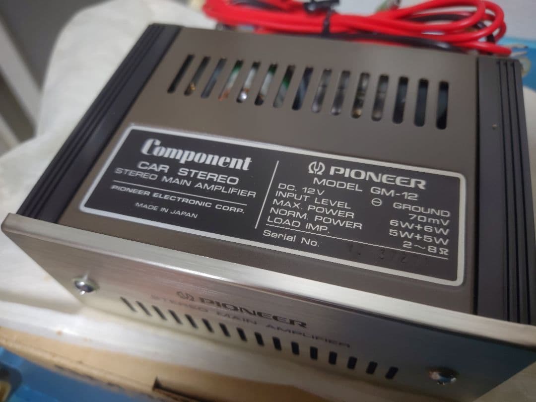 希少！パイオニア　GM-12 ロンサムカーボーイ用　ステレオメインアンプ新品