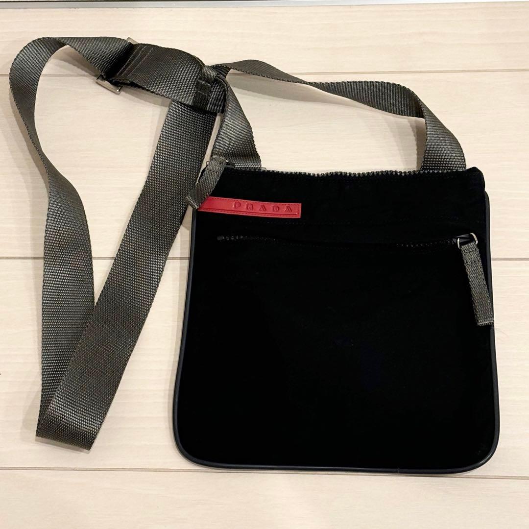 PRADA プラダスポーツ サコッシュ ショルダーバッグ ブラック 斜め掛け