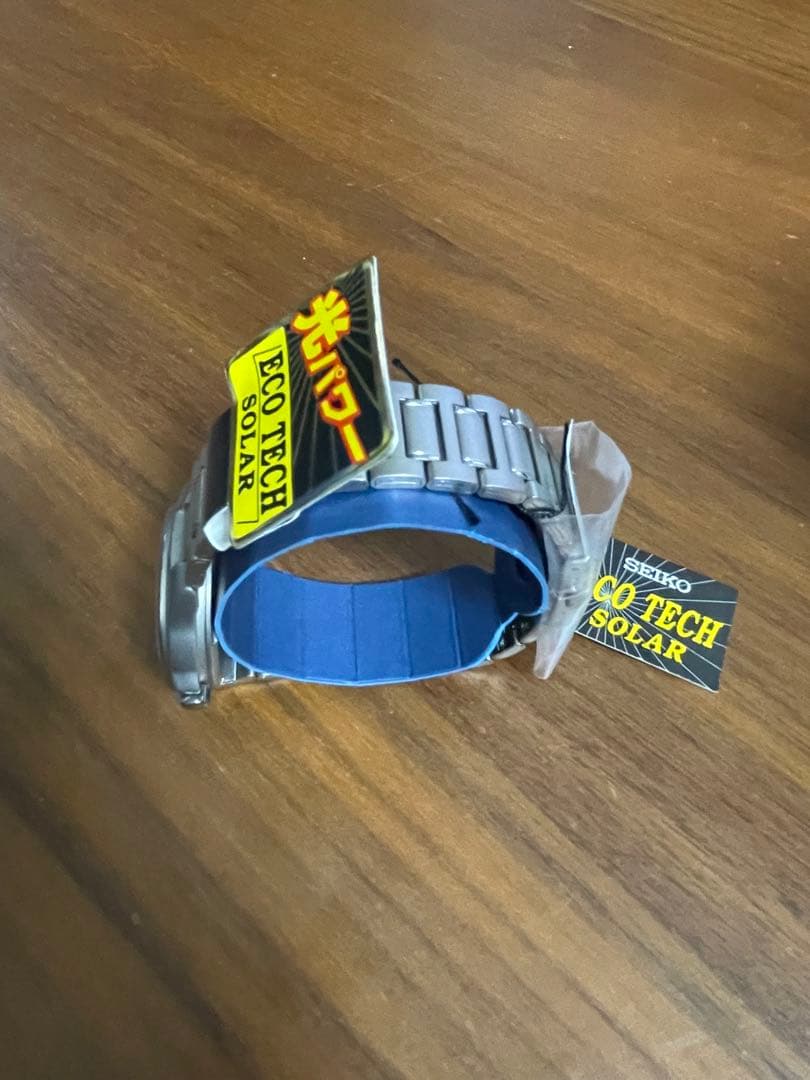 稼働品 SEIKO セイコー ソーラー チタニウムV145-0D60腕時計未使用