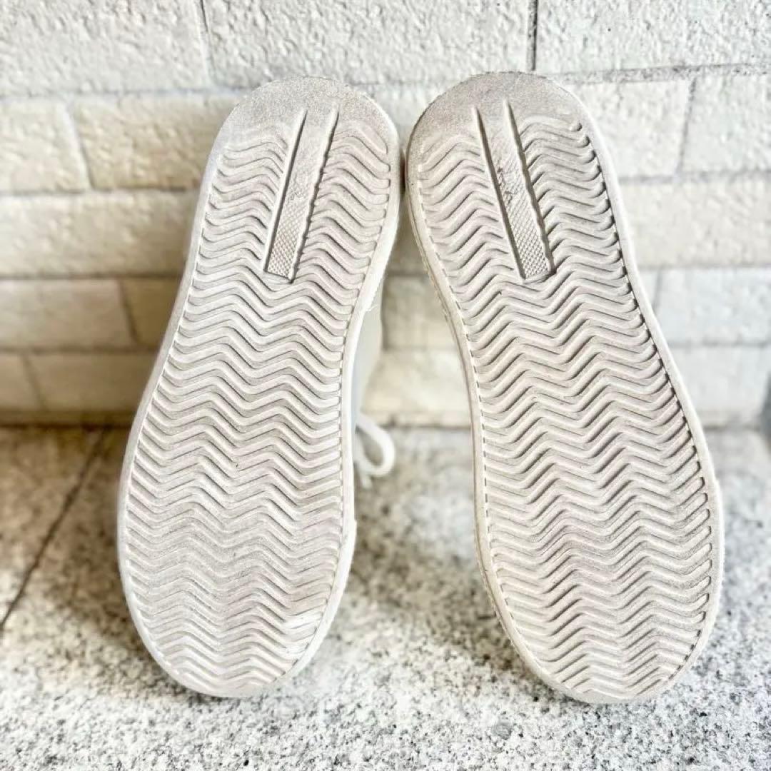 【美品】PRADA レザーロゴスニーカー 36 1E621M