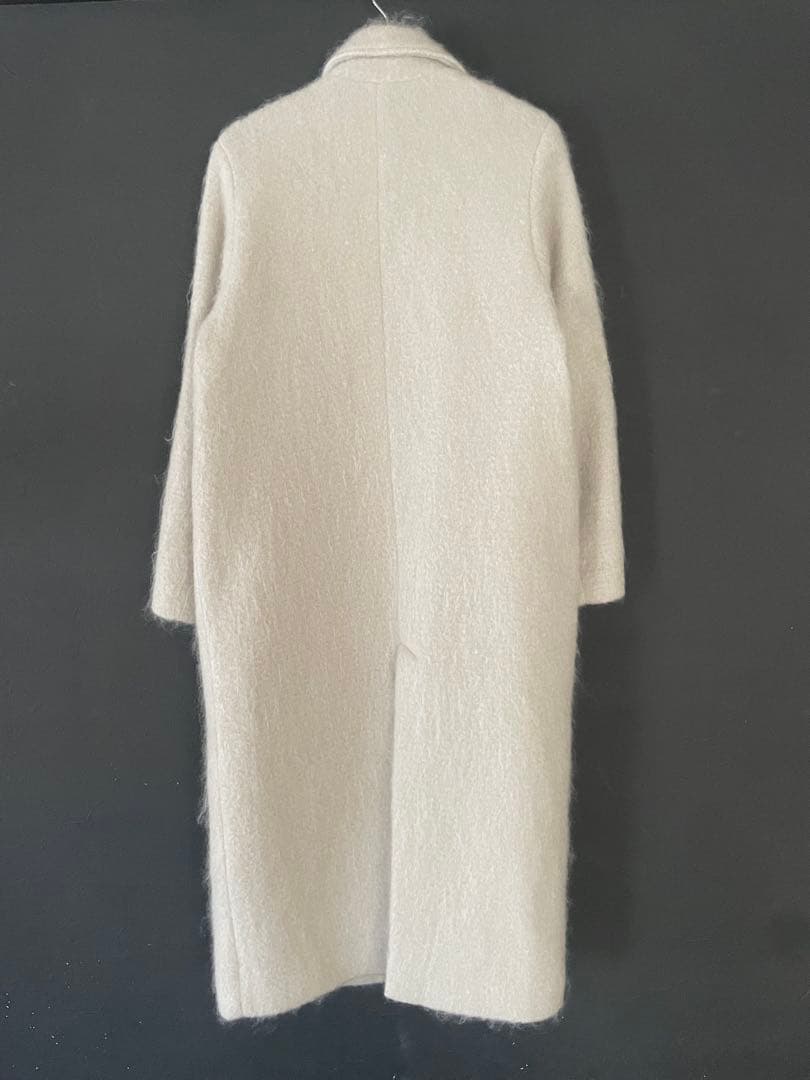 モヘアシャギーチェスターコート...グレー