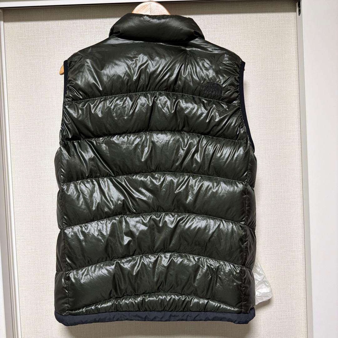 THE NORTH FACE ダウンベスト カーキ　ND91315