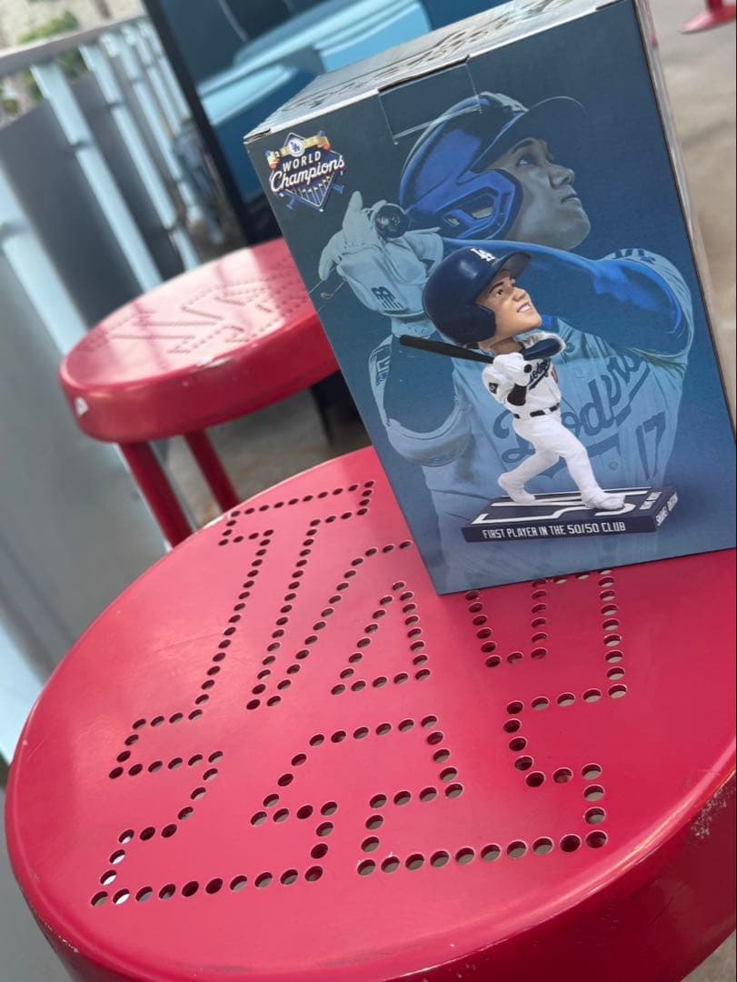 ま*こ様 【新品】大谷翔平 ボベルヘッド ドジャース 50/50記念　8/27配