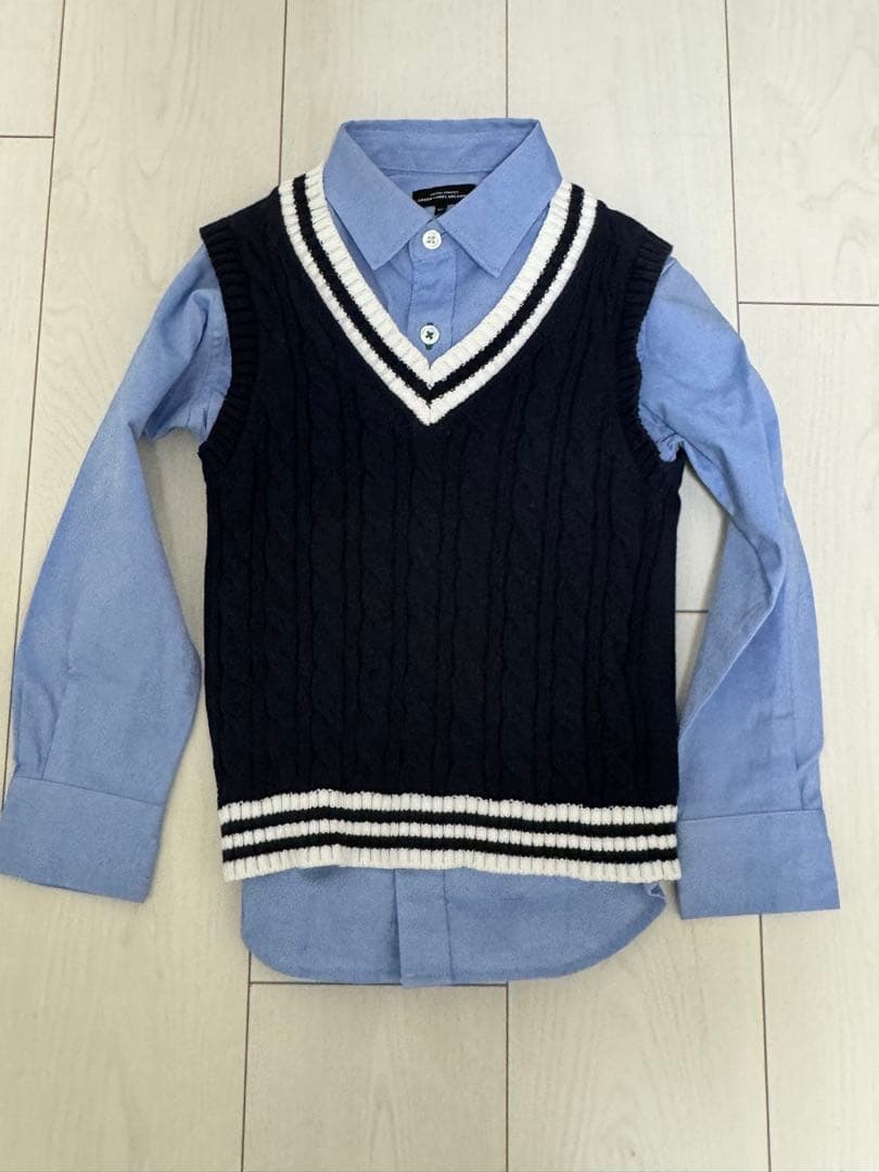 ユナイテッドアローズ　グリーンレーベルリラクシング　スーツ　120cm