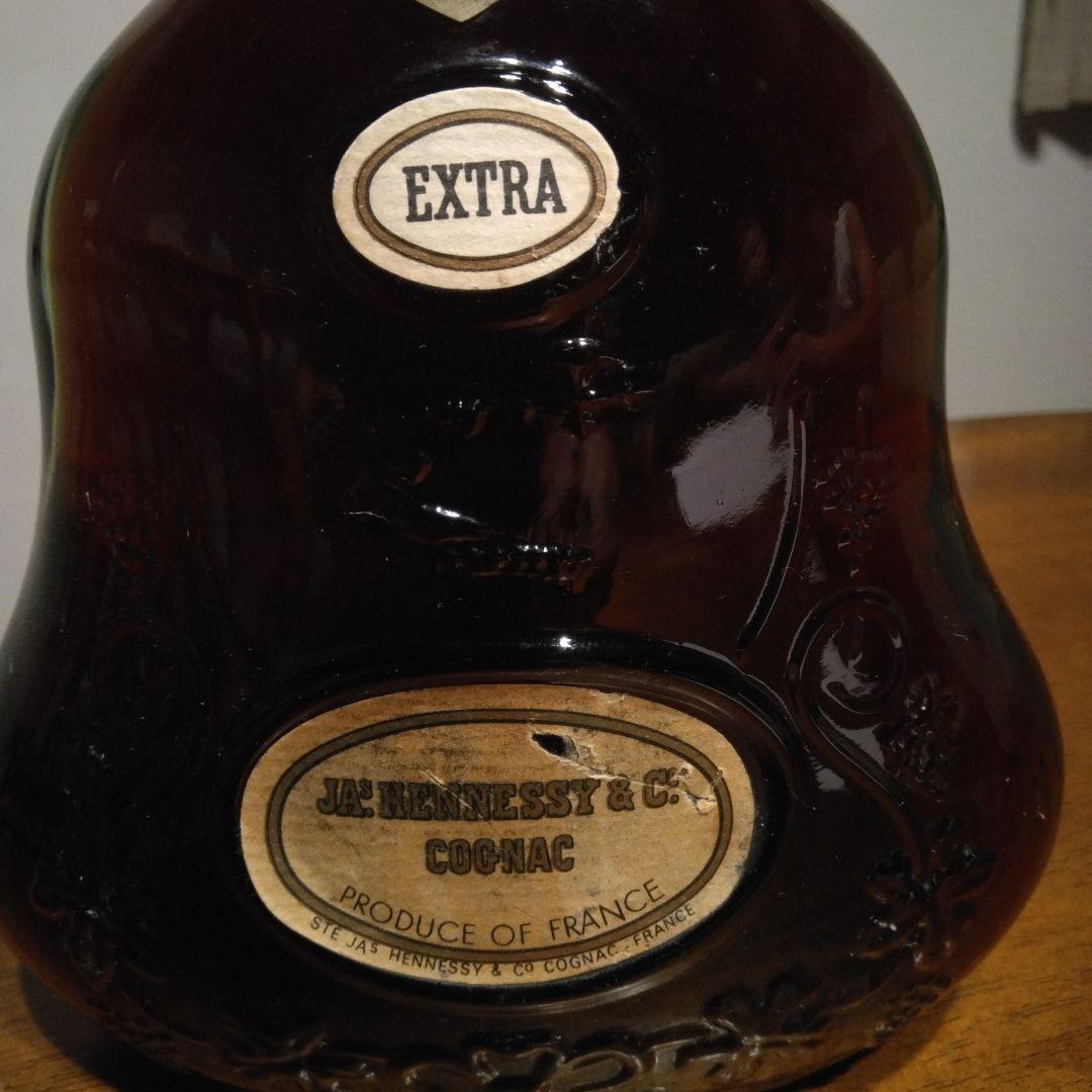 ヘネシーHennessy Extraコニャック金キャップグリーンボトル700ml