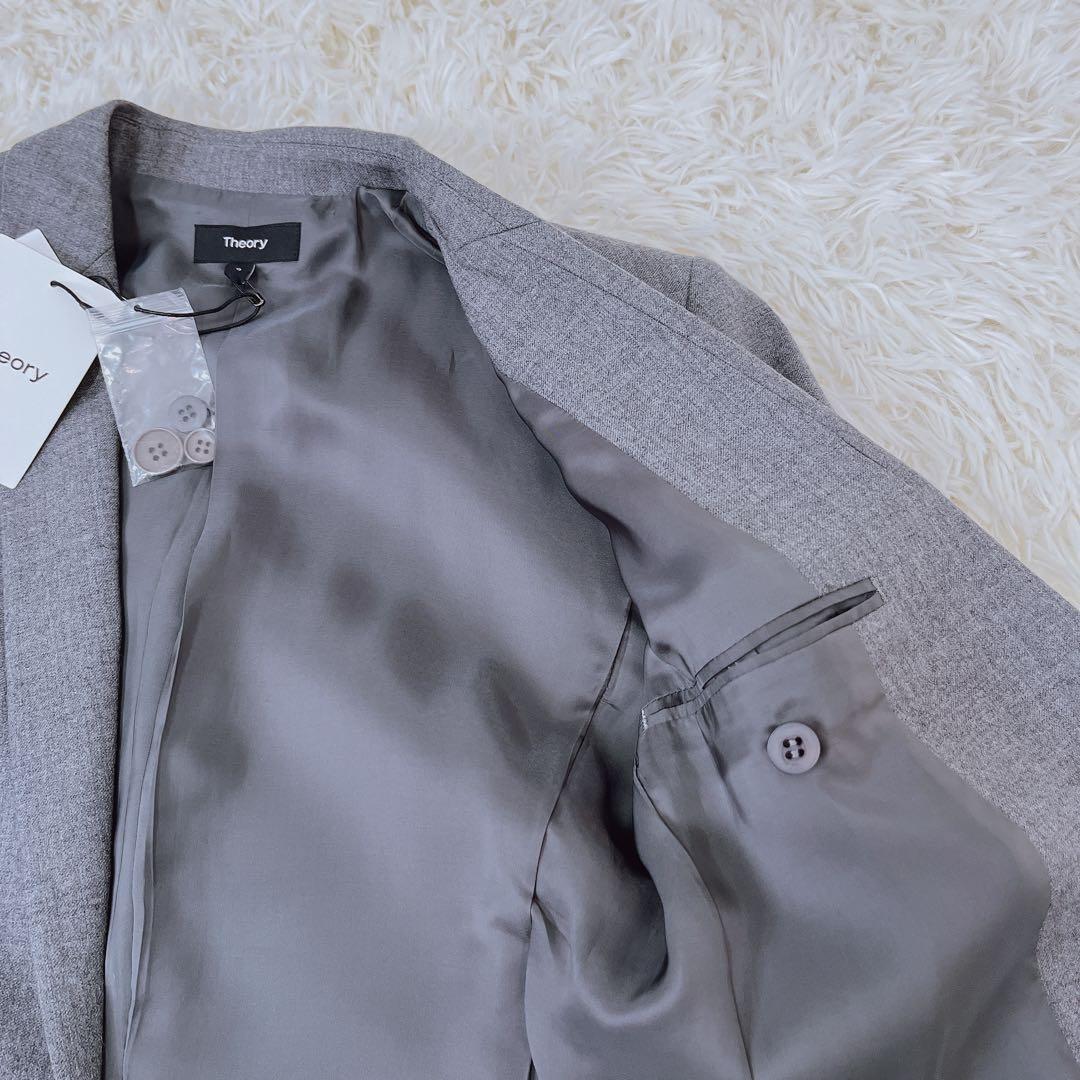 高品質　新品タグ付き　theory テーラードジャケット