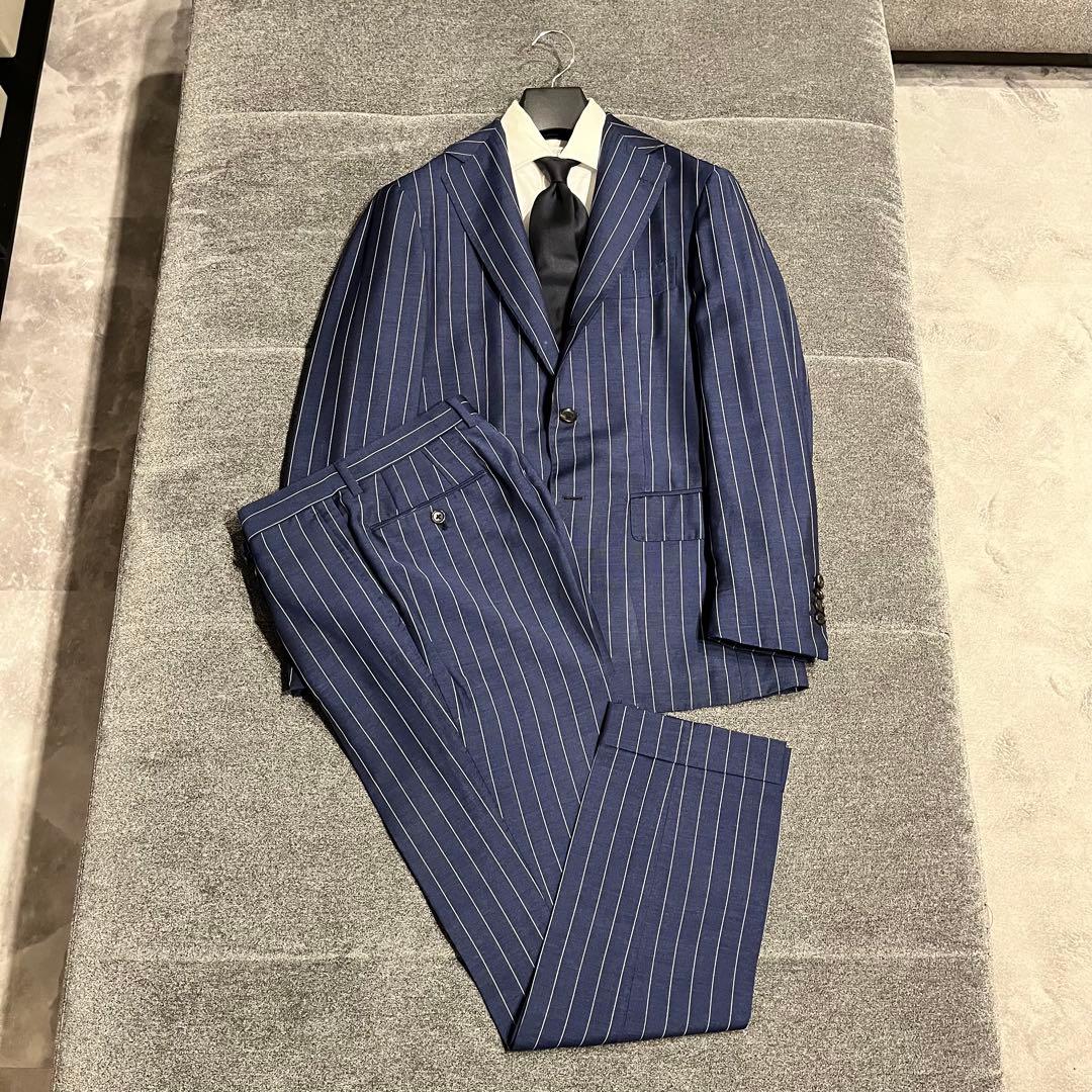 Brilla per il gusto / ネイビー チョークストライプ スーツ