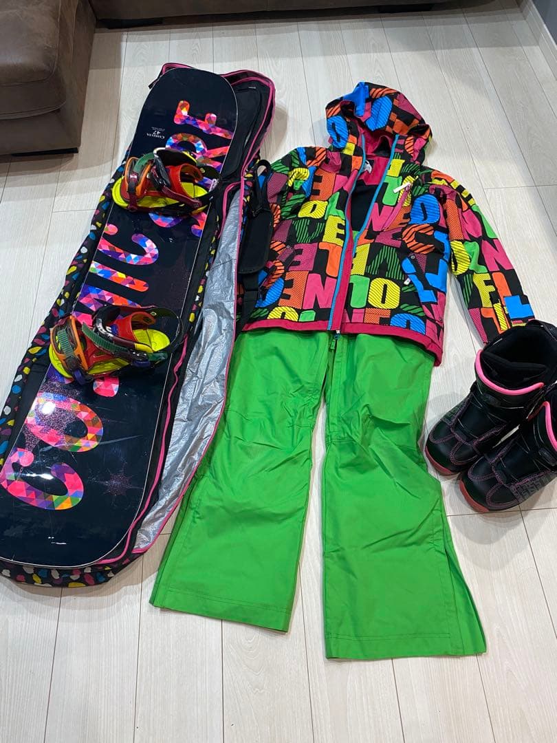 ⭐️美品 早い者勝ち レディース スノーボード 6点セット 初心者 引退品