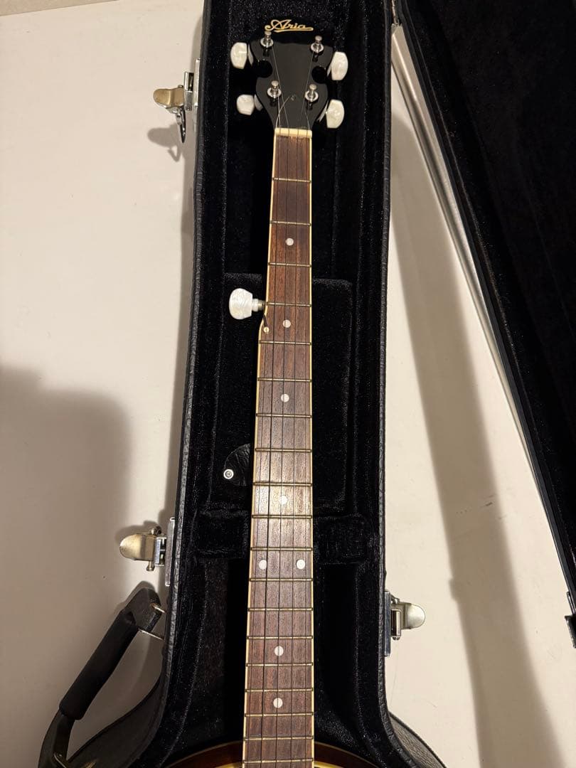 Aria アリア 5弦 バンジョー ハードケース付
