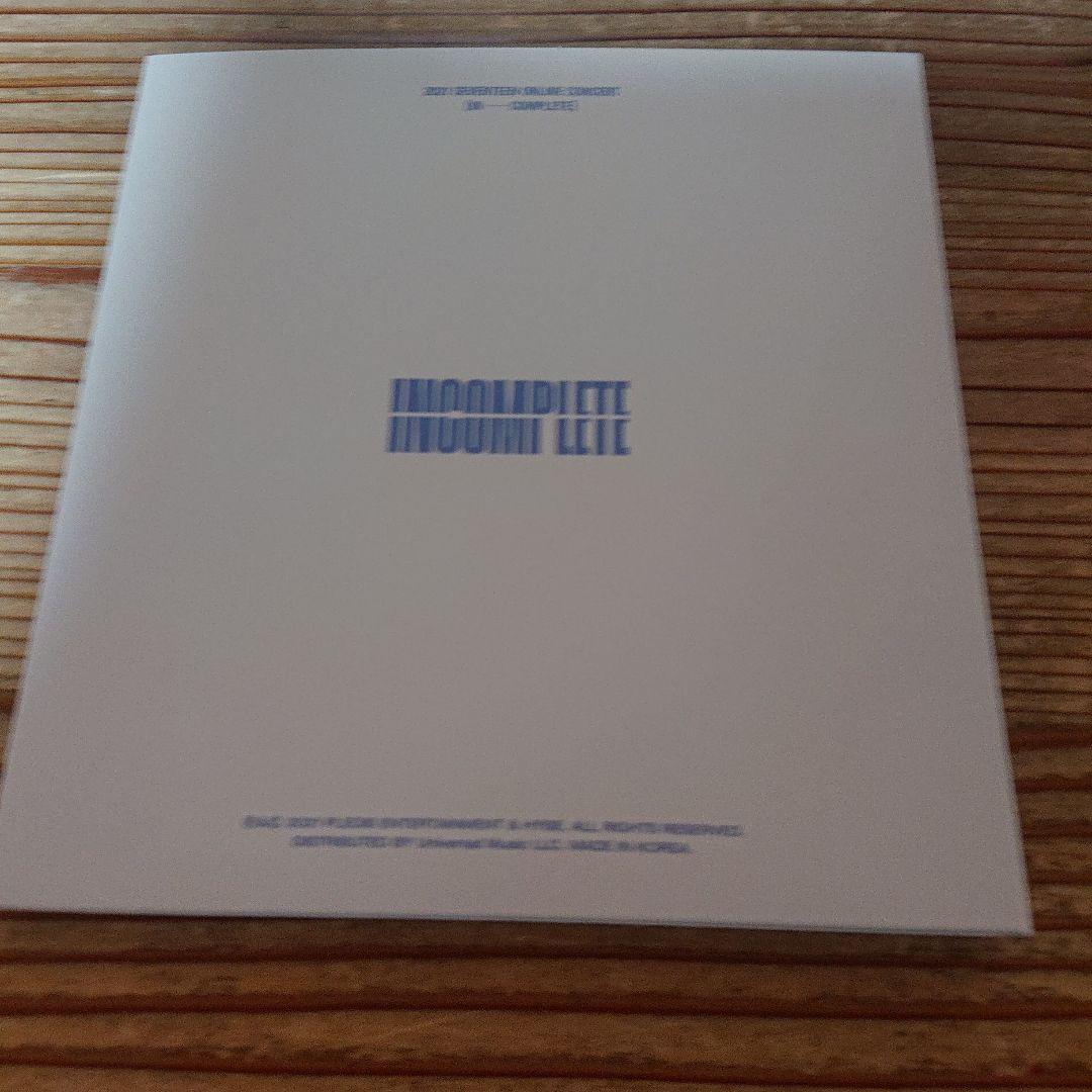 K-POP・アジア seventeen incomplete DVD