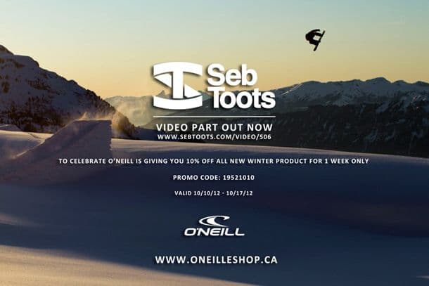 【SEB・TOOTSモデル】オニール ハイブリッド スノーボードジャケット