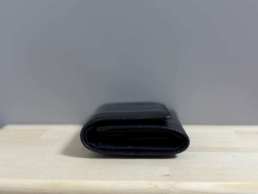 GLEN ブライドルレザー 三つ折り財布